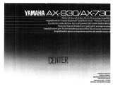 Yamaha AX-930 Owner's manual