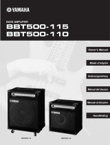 Yamaha BBT500-115 User manual