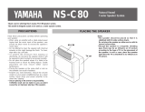 Yamaha C-80 Owner's manual