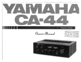 Yamaha CA-44 Owner's manual