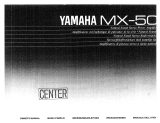 Yamaha CX-50 Owner's manual