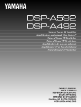 Yamaha DSP-A592 Owner's manual