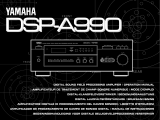 Yamaha DSP-A990 User manual