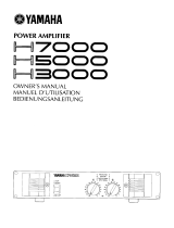 Yamaha H5000 Owner's manual