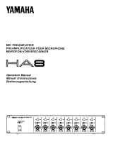 Yamaha HA8 Owner's manual
