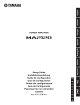 Yamaha MA2120 Installation guide