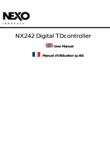 Nexo NX242 User manual