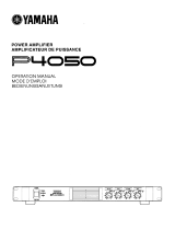Yamaha P4050 Owner's manual