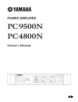 Yamaha PC4800N User manual