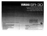 Yamaha SR-30 Owner's manual