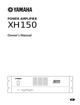 Yamaha XH150 User manual