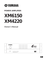 Yamaha XM4220 User manual