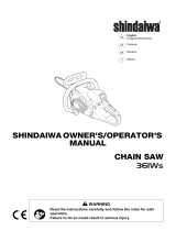 Shindaiwa 361WS User manual