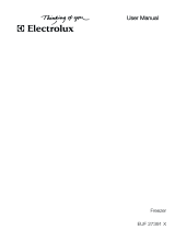 Aeg-Electrolux EUF27391X User manual