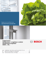 Bosch B36CL80ENS Installation guide