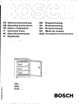Bosch GS13A96/01 Owner's manual
