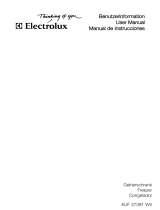 AEG Electrolux EUF27391W5 User manual