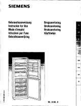 Siemens KK33U02TR/02 User manual