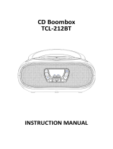 Denver TCL-212BTPINK User manual