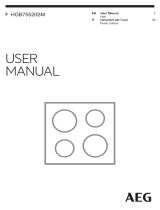 AEG HGB75520SM User manual