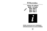 Electrolux EHT796K User manual