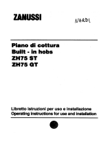 Zanussi ZH75ST User manual