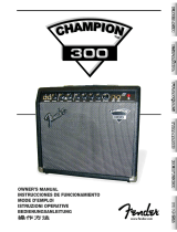 Fender Champion 300 Owner's manual