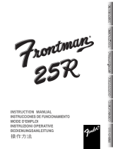 Fender Frontman 25R Owner's manual
