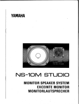 Yamaha NS-10M Owner's manual