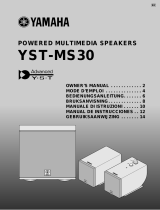 Yamaha YSTMS30 User manual