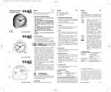 TFA Analogue alarm clock User manual