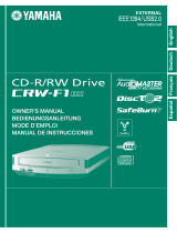 Yamaha CRW-F1DX Owner's manual