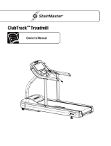 Stairmaster Club Track User manual