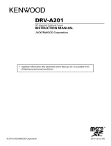 Kenwood DRV-A210 Operating instructions