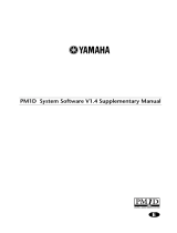 Yamaha V1 User manual
