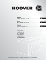 Hoover Double Oven HOC024/6X User manual