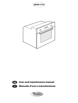 Whirlpool AKPM 7770/IX User guide