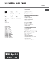 Hotpoint FZ 62 GP.1 IX /Y /HA Owner's manual