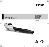 STIHL BGA 56 Owner's manual