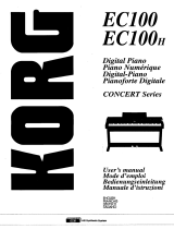 Korg EC-100 User manual