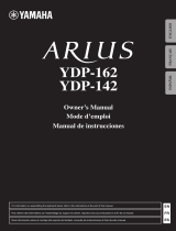 Yamaha Arius YDP-142 Owner's manual
