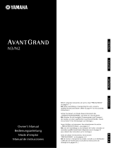 Yamaha AVANTGRAND N3 User manual