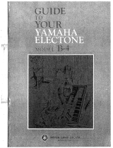 Yamaha B-4 Owner's manual