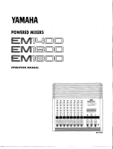 Yamaha EM1400 Owner's manual