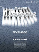 Yamaha Clavinova CVP-201 User manual