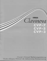 Yamaha CVP-7-CVP-5-CVP-3 Owner's manual