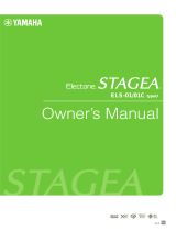 Yamaha ELS-01 Owner's manual
