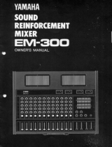 Yamaha ME-300 Owner's manual