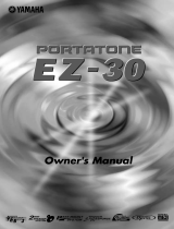 Yamaha EZ30 User manual