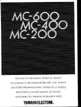 Yamaha MC-400 Owner's manual